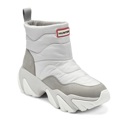   Women's Debra Waterproof Snow Booties,  Ivory , Light grey , Light Natural (,  7)