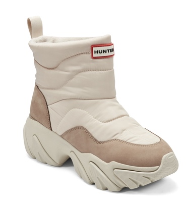   Women's Debra Waterproof Snow Booties,  Ivory , Light grey , Light Natural (,  8)